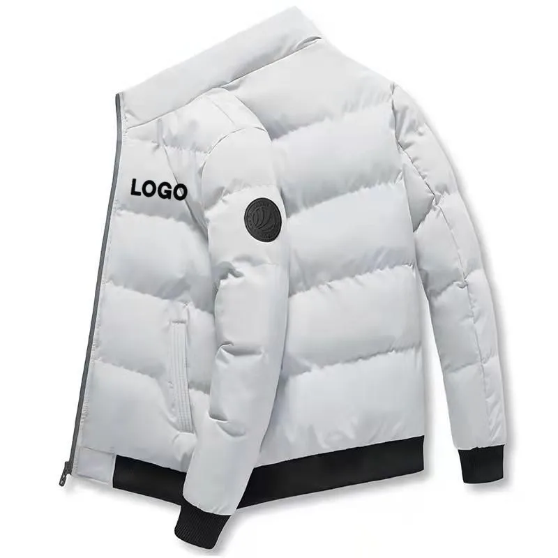 

Men's jacket winter new fashion sports jacket thickened warm jacket LOGO custom Korean trend men's jacket down jacket