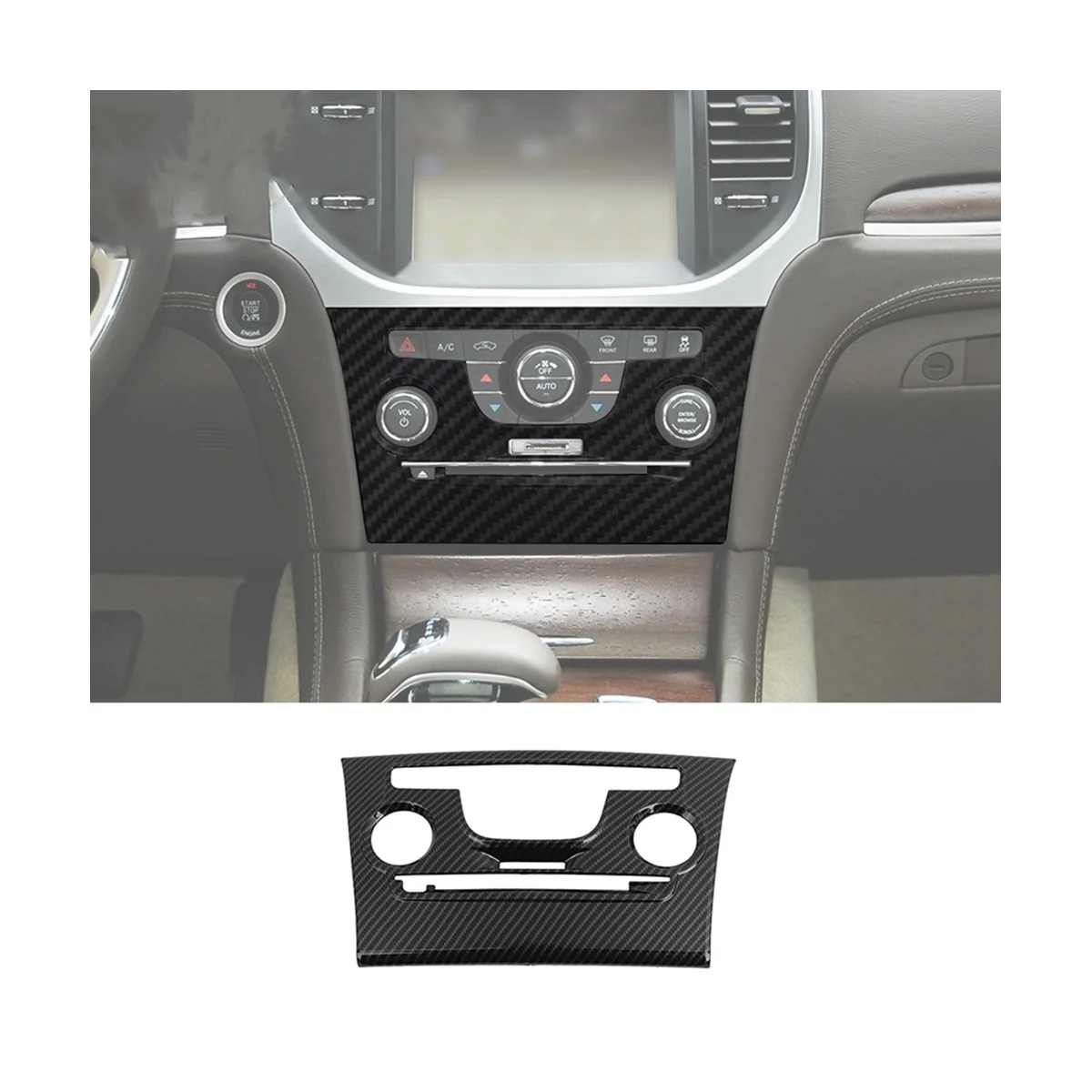 Отделка для центральной консоли автомобиля аксессуары Chrysler 300/300C 2010-2014