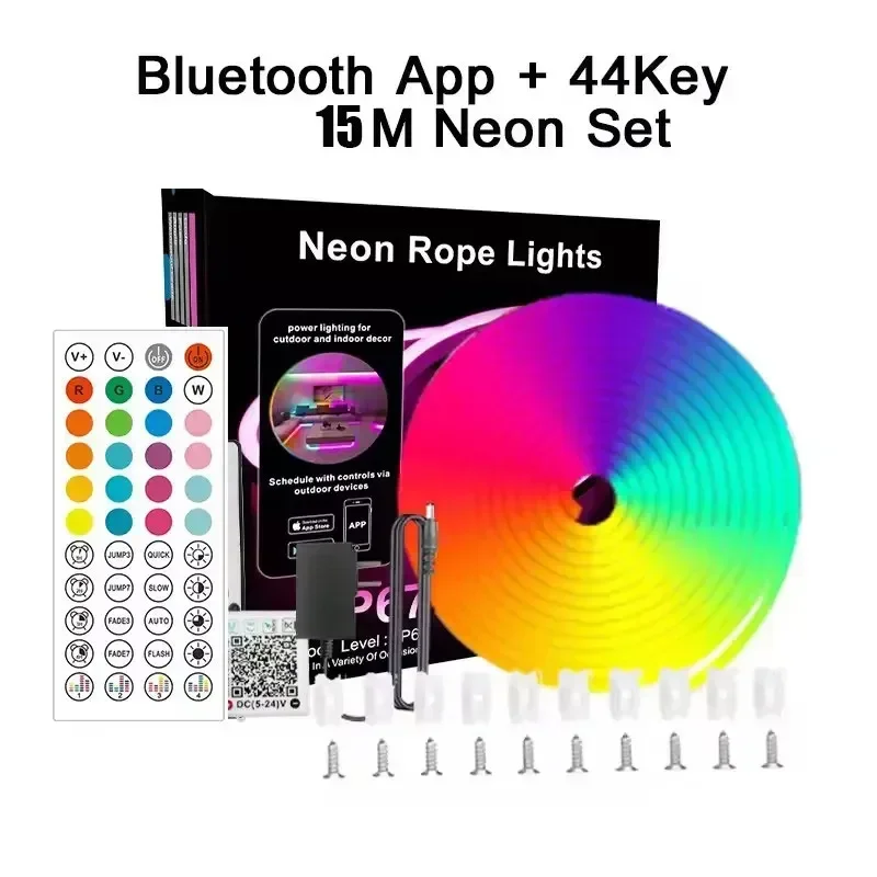 

NIMIMOON RGB неоновая светодиодная лента 24В 5/10/15/20/30 м