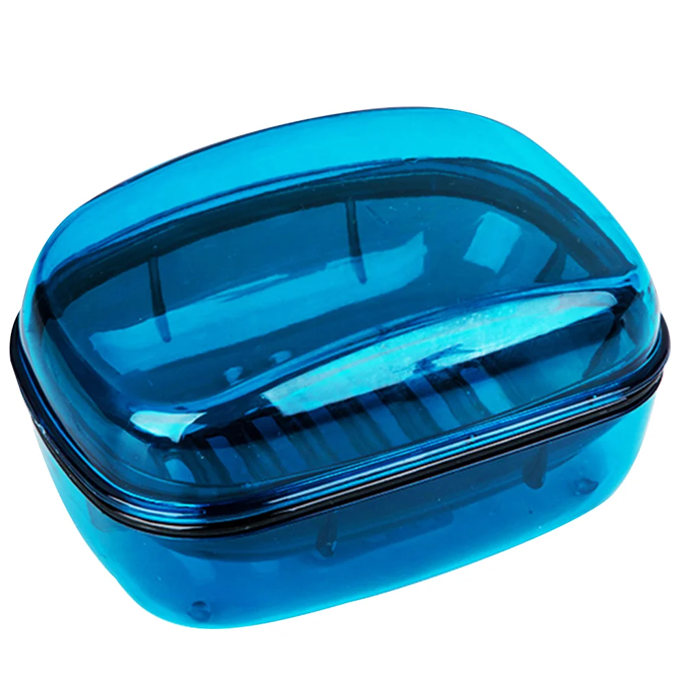 

Soap Box Storage Rack Shower Bar Holder Draining Dish Bath Creative Portable Household Case