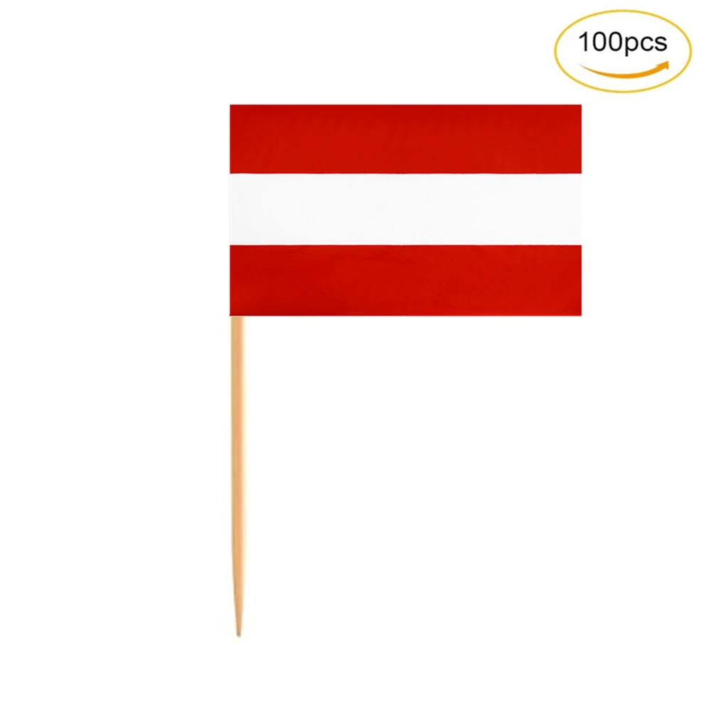 

100 шт./набор, мини-наклейки для кексов и коктейлей