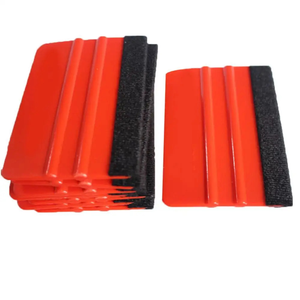 

Tool 5Pcs Car Vehicles Wrapping Vinyl Tools Squeegee Thick Felt Scraper Applicator