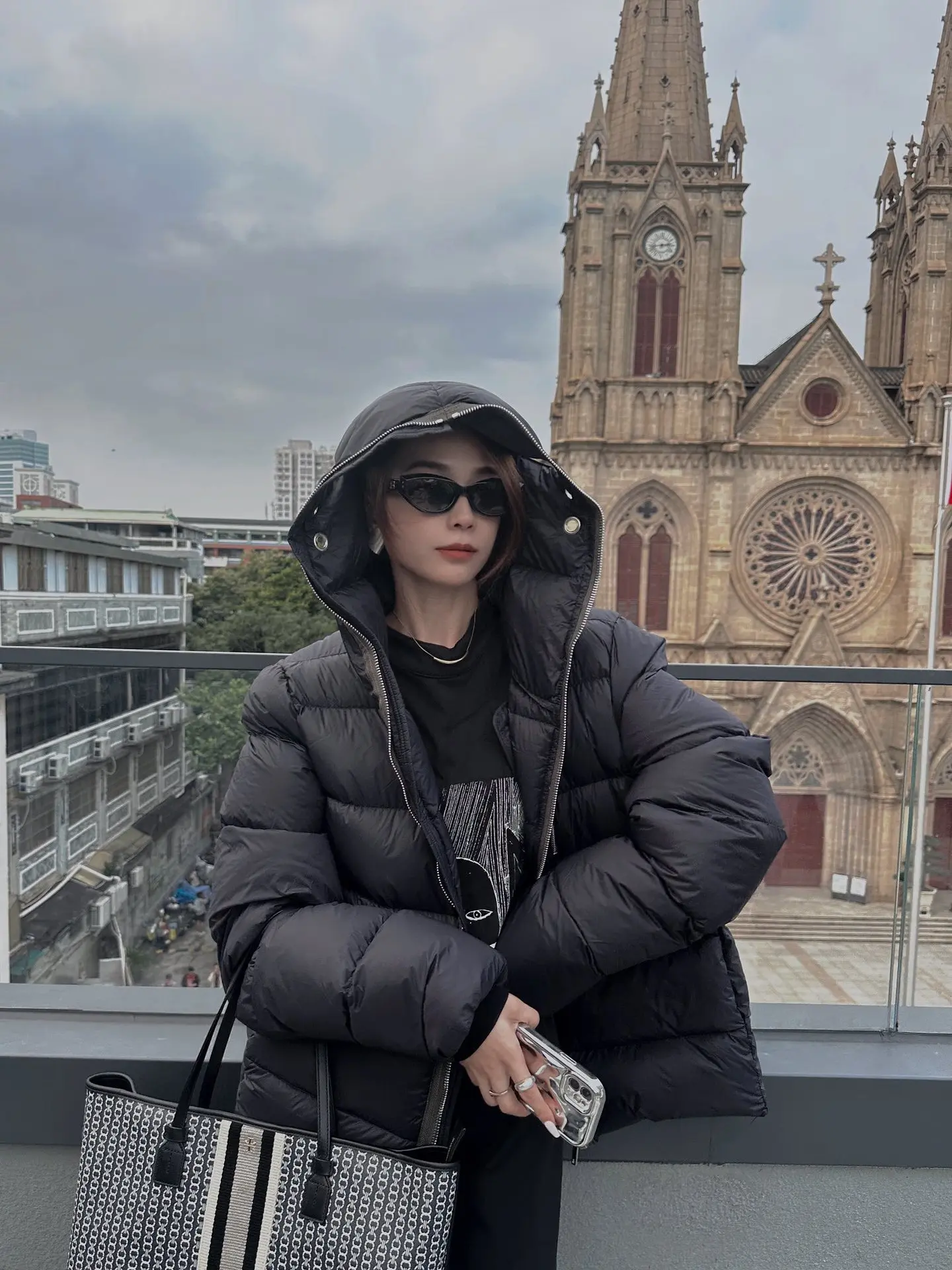 Зимняя куртка с изображением Рика Мужская Уличная одежда пальто совы и акулы