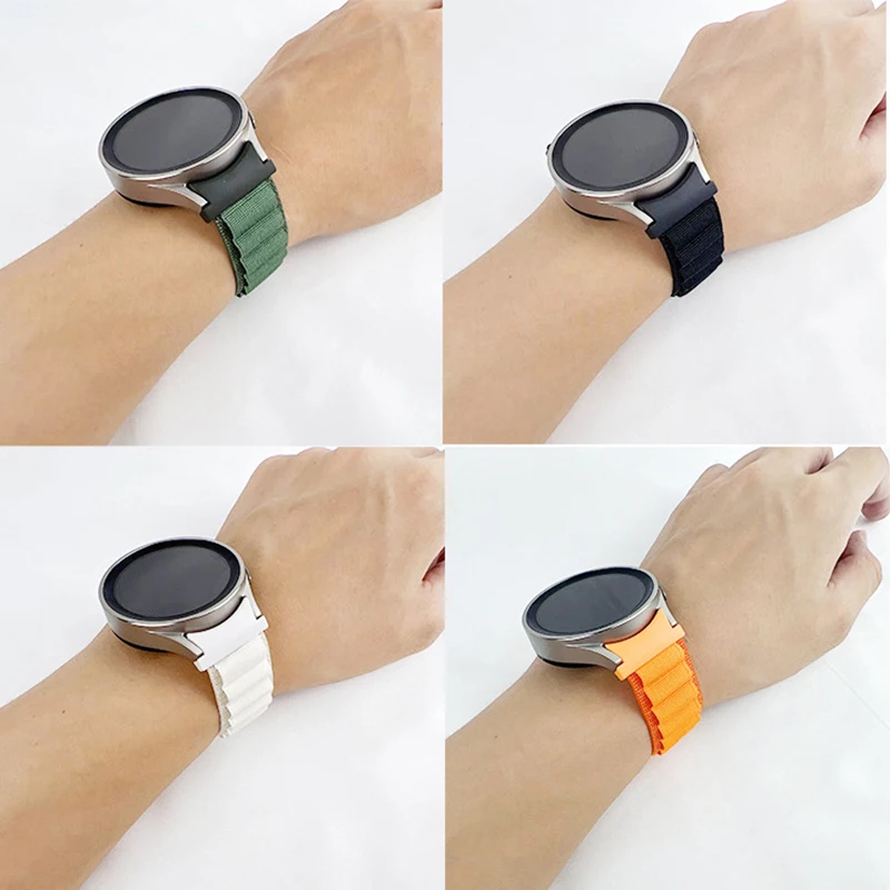 Фото Спортивный ремешок Alpine Loop для Samsung Galaxy Watch 7/6/5/44 мм, 40 мм, 5 Pro 45 мм, нейлоновый браслет, ремешок для Galaxy Watch 6 Classic 43/47 мм №4