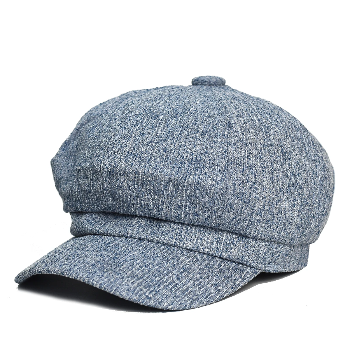 

Summer Linen Newsboy caps Breathable Casual Outdoor Retro Beret Hats Octagonal hat Fashion Solid Flat Caps