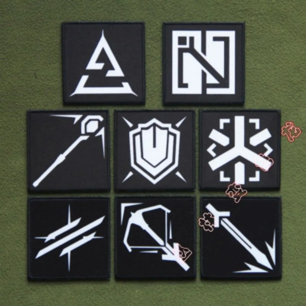 Аниме Arknights Operator Vanguard Guard Светоотражающая нашивка Косплей Рюкзак Аппликация