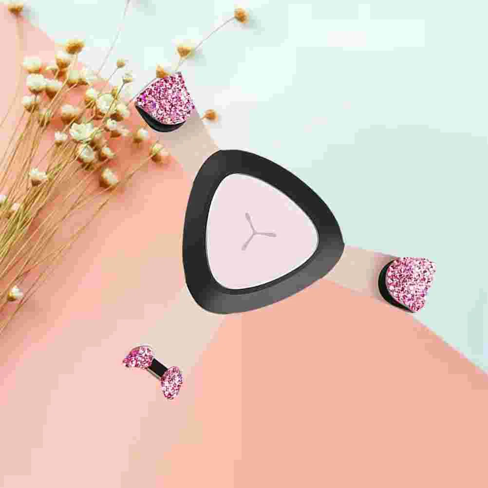 

1PC Car Holder Multifunction Rhinestone Inlaid Durable Universal Practical Mobile Bracket Support for Car