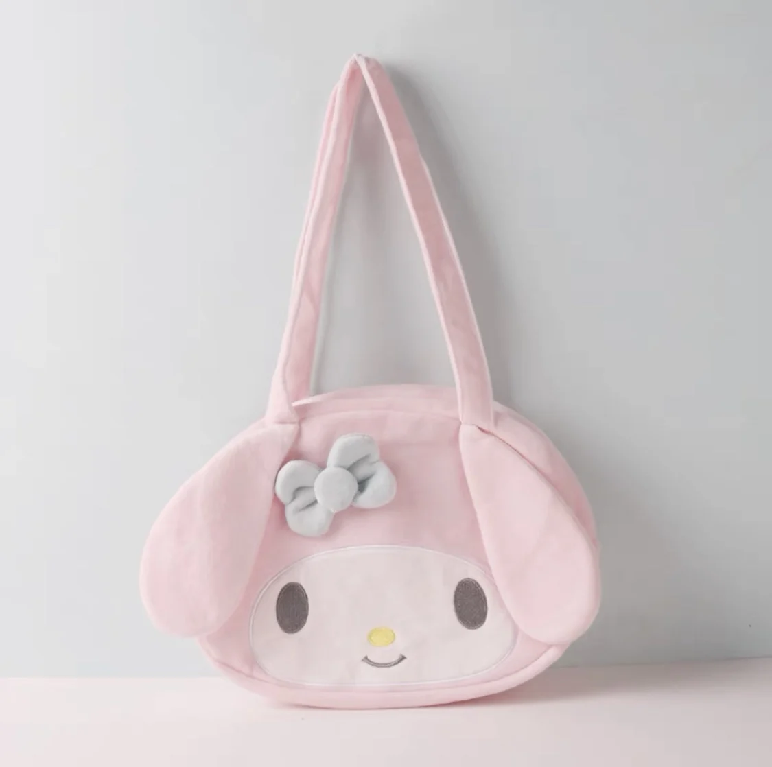 Милая сумка через плечо с изображением милого лица серии Sanrios плюшевая Аниме