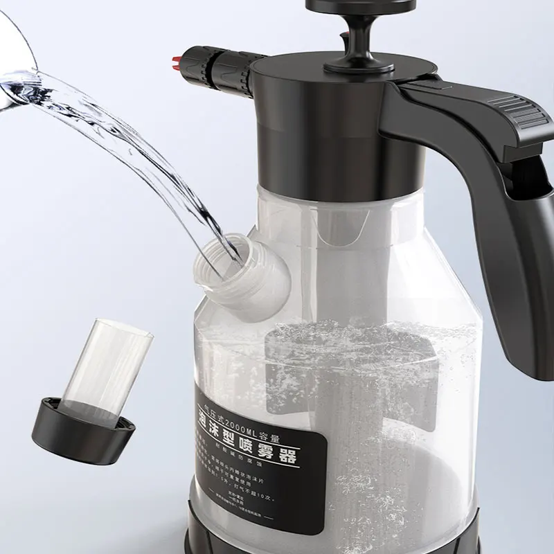 

2 in 1 Car Wash Foam Sprayer Foam Lance Hand Air Foam Generator Garden Water Flowers Hand Pump Foam Clean Self Car Wash Tools