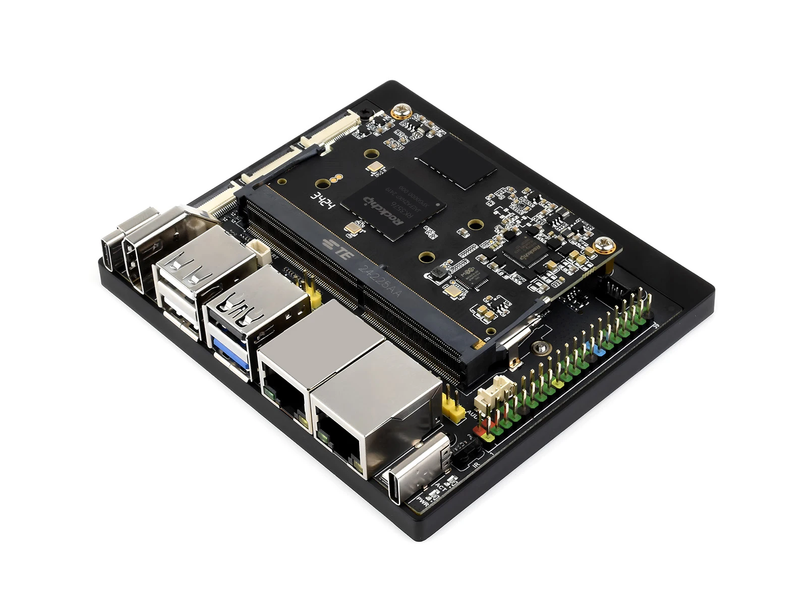 Waveshare Luckfox Core3576 Плата разработки Edge Computing, Rockchip RK3576 Восьмиядерный процессор 2,2 ГГц, 6 ТОП вычислительного питания NPU (art.: 3920d24d431b2) - 3920d24d431b2