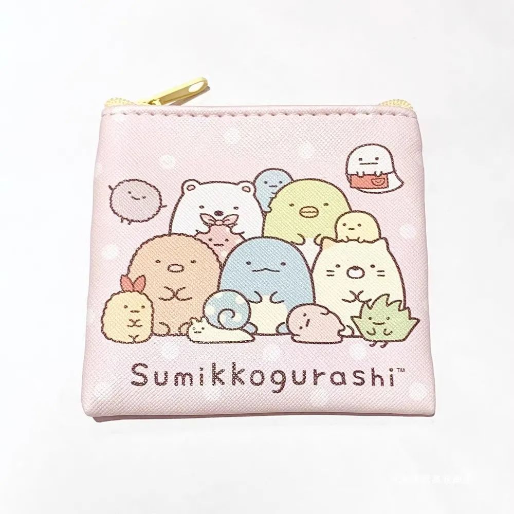 Новые милые детские кошельки из искусственной кожи с рисунком аниме Sumikko gurashi