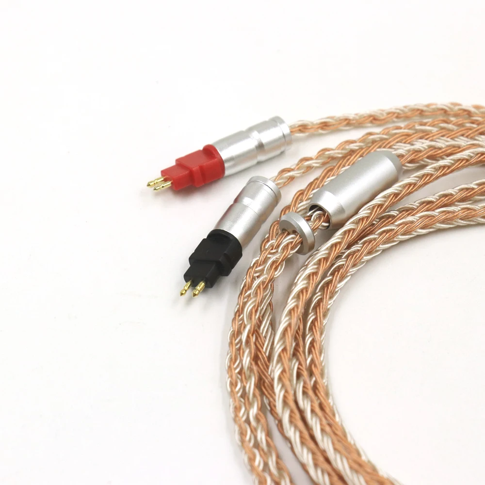 DIY 3 5 мм 2 XLR 4 16-ядерный посеребренный кабель для наушников Sennheiser HD580 HD600 HD650 HDxxx HD660S