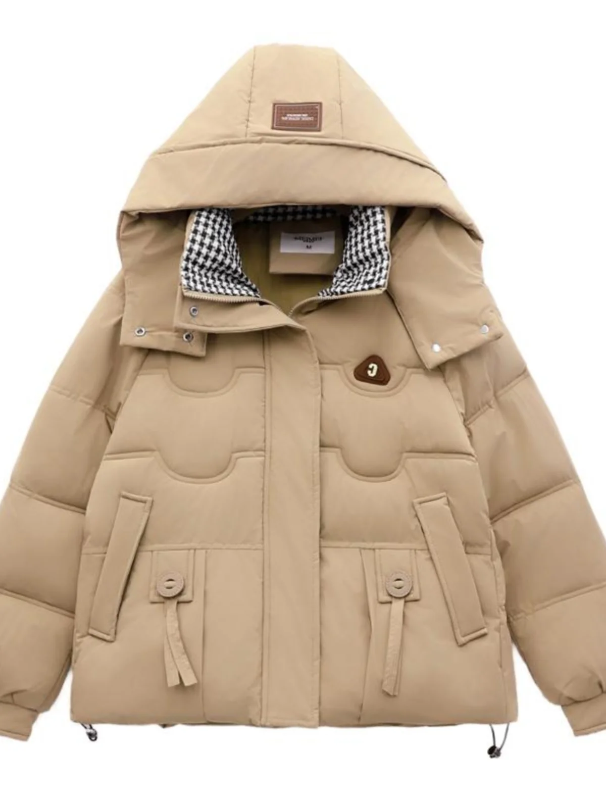 Пальто с хлопковой подкладкой верхняя одежда 2024 утолщенная зимняя новая