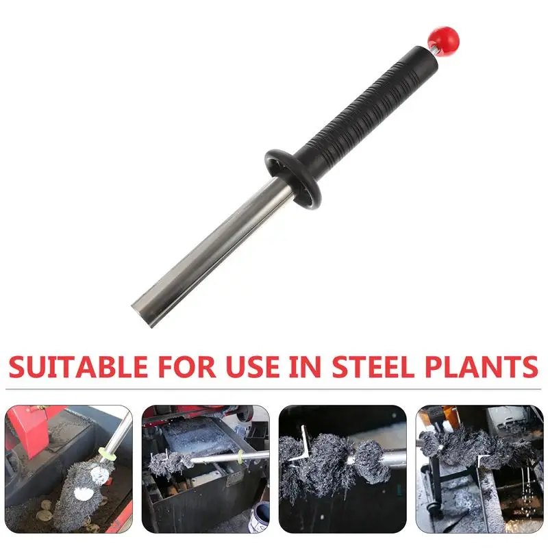 

1 Pc Hand Pick Up Tool Retrieving Rod with Handle Swarf Pick Up Rod Telescopic Magnet Rod Magnetic Retrieval Tool