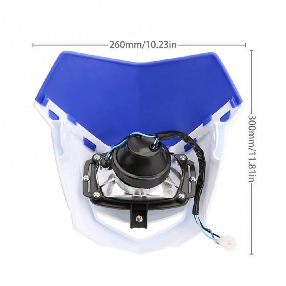 

Universal Headlight HOT SALES!!! 12V Fairing Motocross Enduro Dirt Bike Headlamp Lamp Light