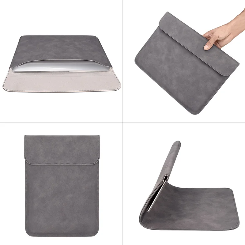 Best Laptop Sleeve Bag 13.3/14.1/15.6 inch Notebook Handbag Macbook Air Pro Case Cover Waterproof Side Carry Laptop Line Sleeve