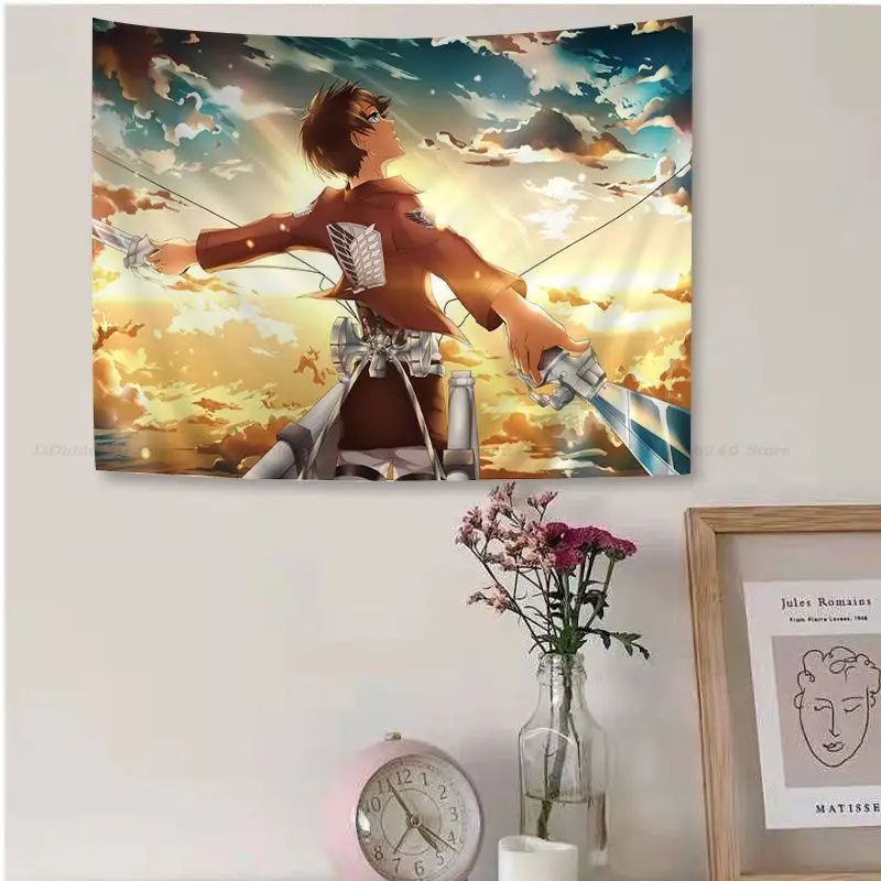 Настенный Гобелен из аниме атака на Титанов недорогой богемный декор в стиле