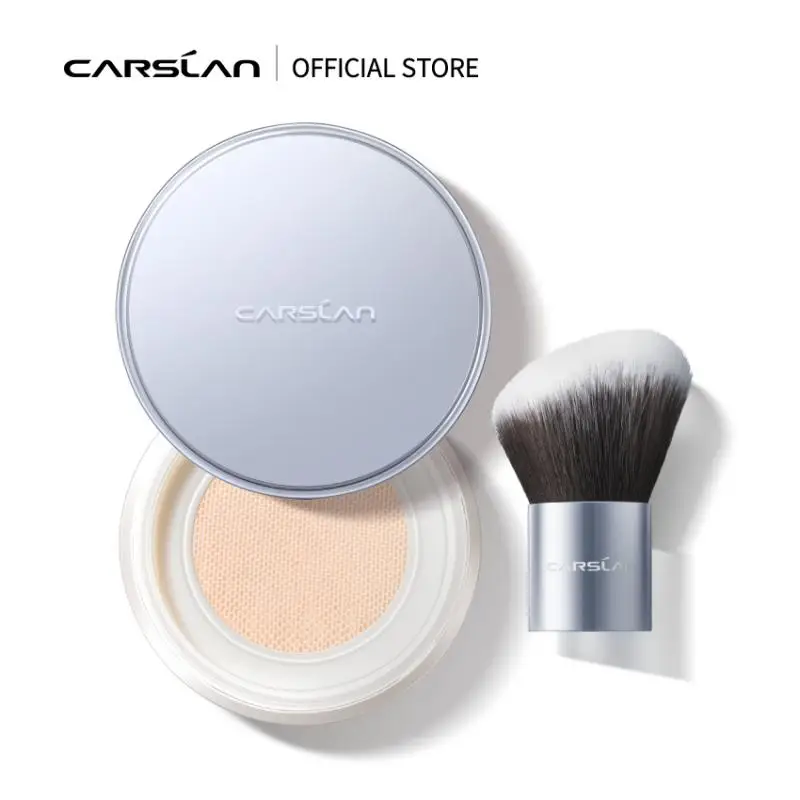 

CARSLAN Soft Focus Matte Watery Loose Finishing Powder Makeup Lasting Oil Control Moisturizing Translucent Face Setting Powder