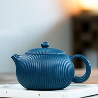 yixing tea pot purple clay xi shi teapot raw ore pure handmade chinese kettle purple sand customized gifts 250ml