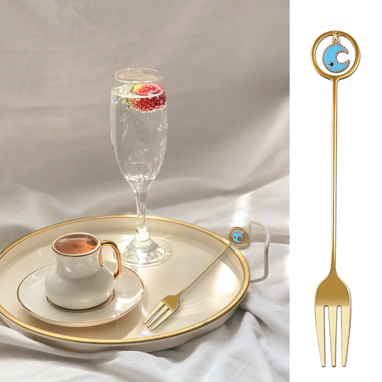 

Ложка-вилка из нержавеющей стали