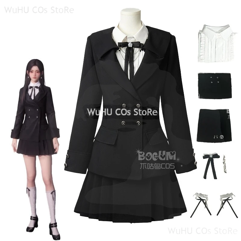 Костюм для косплея Любовь и глубокий косплей парик юбка серьги Abysswalker вечерние