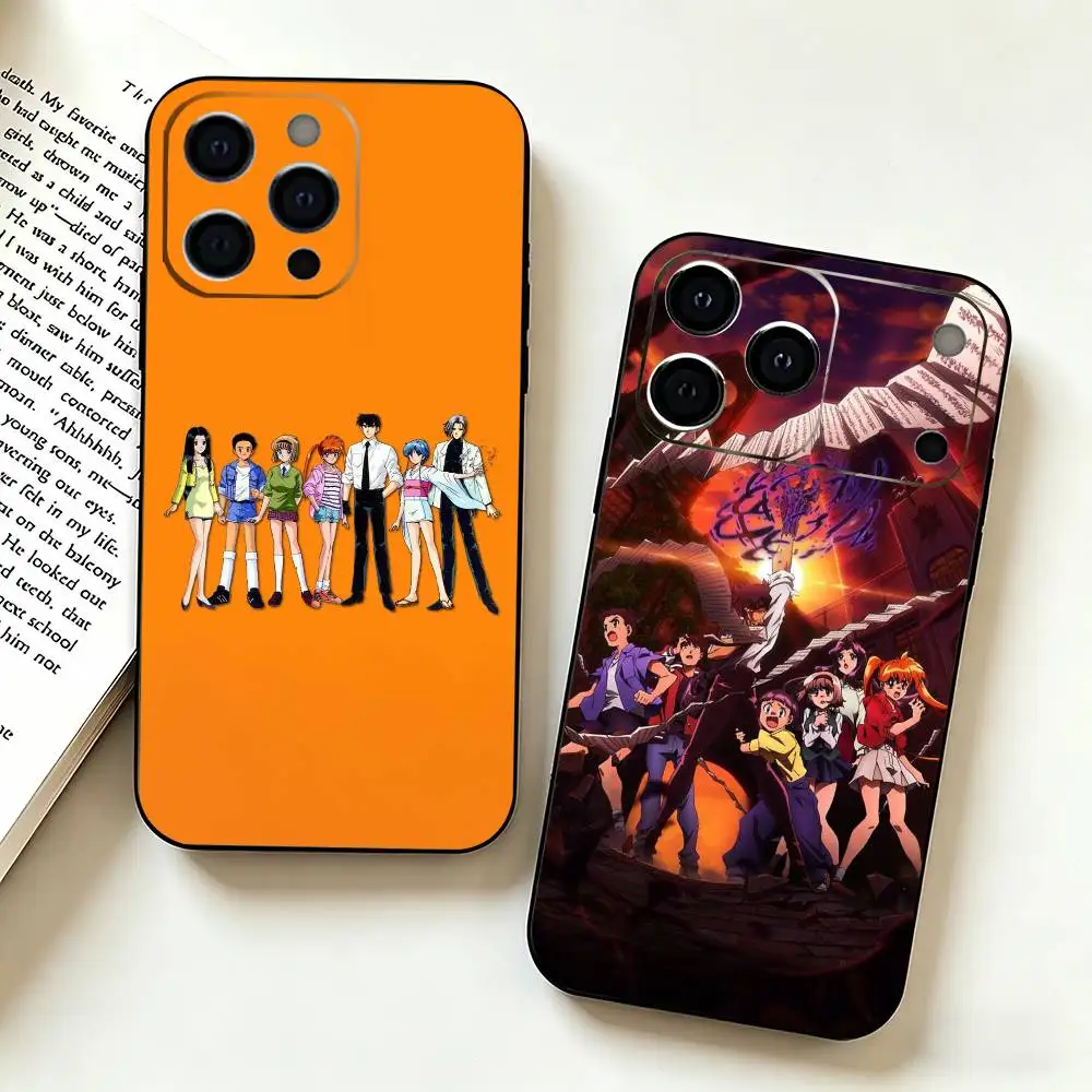 Фото Чехол для телефона Fantasy Anime J-Jigoku Sensei Nube для iPhone 17, 16, 15, 14, 13, 12, 11 Plus, Pro Max и других моделей, мягкий черный чехол №1