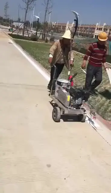 

200mm Spray Width Cold Paint Striping Road Marking Machine For Sale