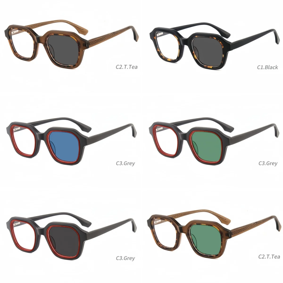 Acetate Unisex Photochromic Reading Glasses Women Men High Quality Outdoor Prescription Nearsighted Eyeglasses 0+25+50+......+60