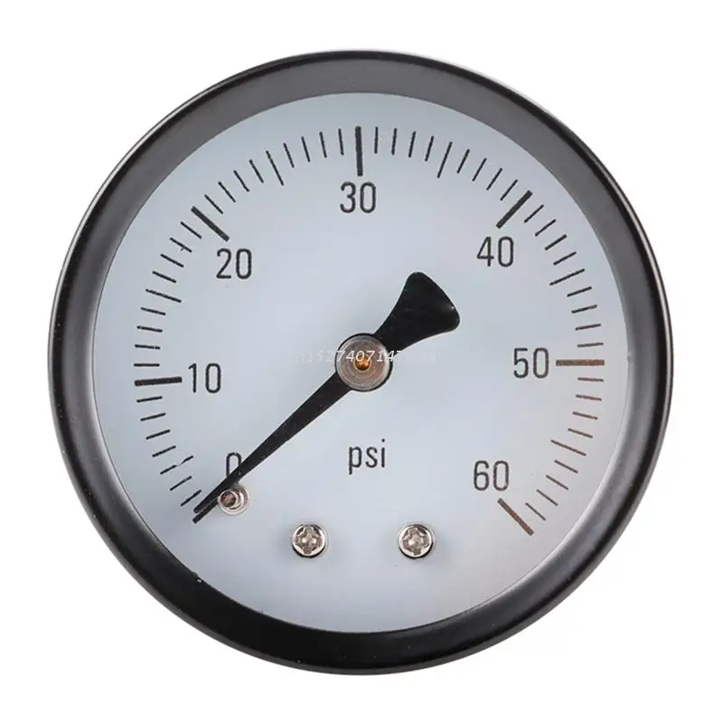 

Портативный Манометр с резьбой 1/8 дюйма, диапазон измерения низкого давления 0-14 кг/кв. Дюйм, двойная шкала, манометр с креплением сзади