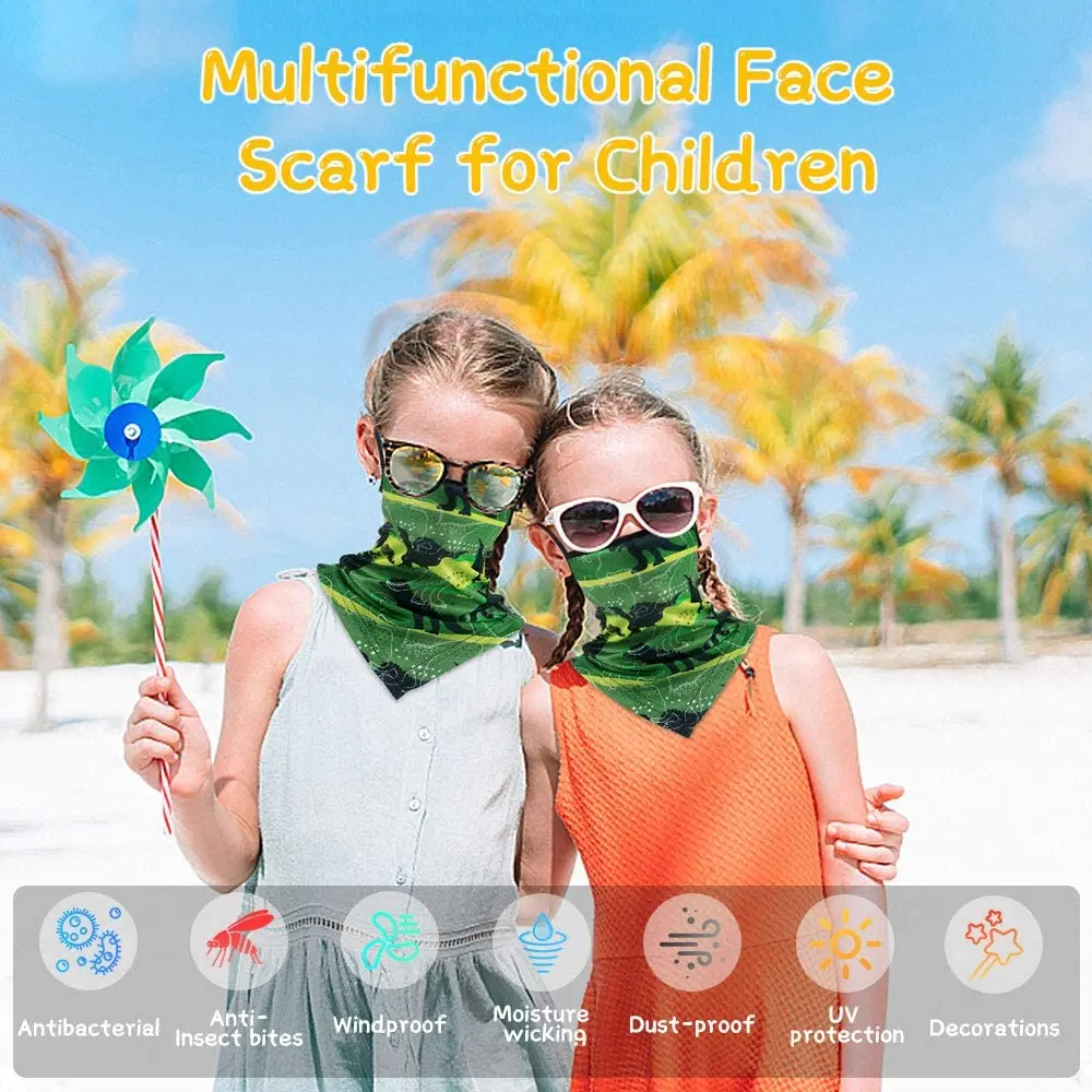 Findway Multifunctional Kids Bandanas Face Mask Boys&ampGirls Cover Washable Windproof Suitable for Children Various Needs | Спорт и