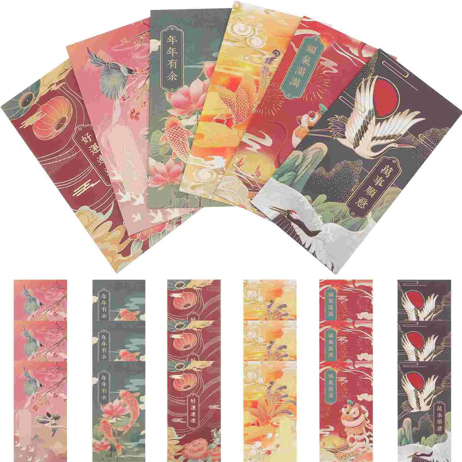 

Envelopes Red Year Chinese New Money Festival Gift Spring Packets Packet Pocket Wedding Envelope Lucky Pockets Kids Bao Hong