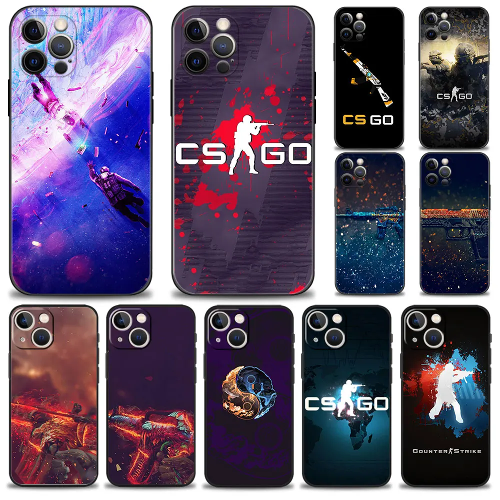 Casing Carcasa Case For Apple iPhone 11 14 8 Plus 13 Pro Max XR 12 7 XS X SE2 Mini 6 SE2022 6S SE 5 Counter Strike csgo Team