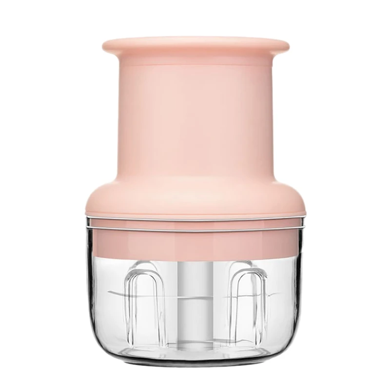 

Electric Garlic Chopper 150Ml Mini Food Processor Presses Onions Chopper Masher Portable Blender Cutter Mincer