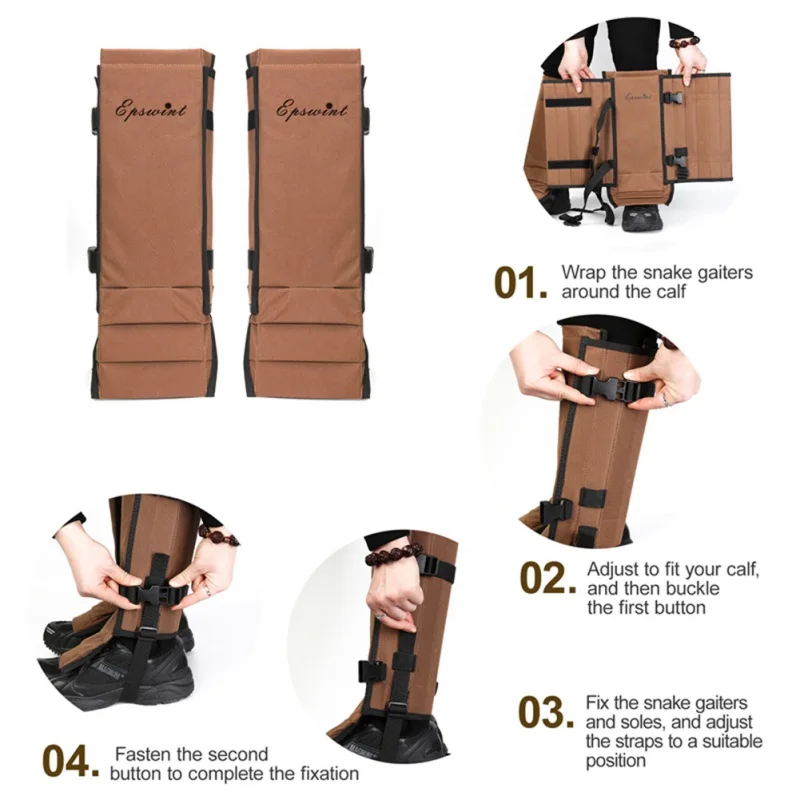 Shin Guard Suitable for Outdoor Hiking Mountaineering Jungle Adventure Armor Breathable and Waterproof Legwarmers