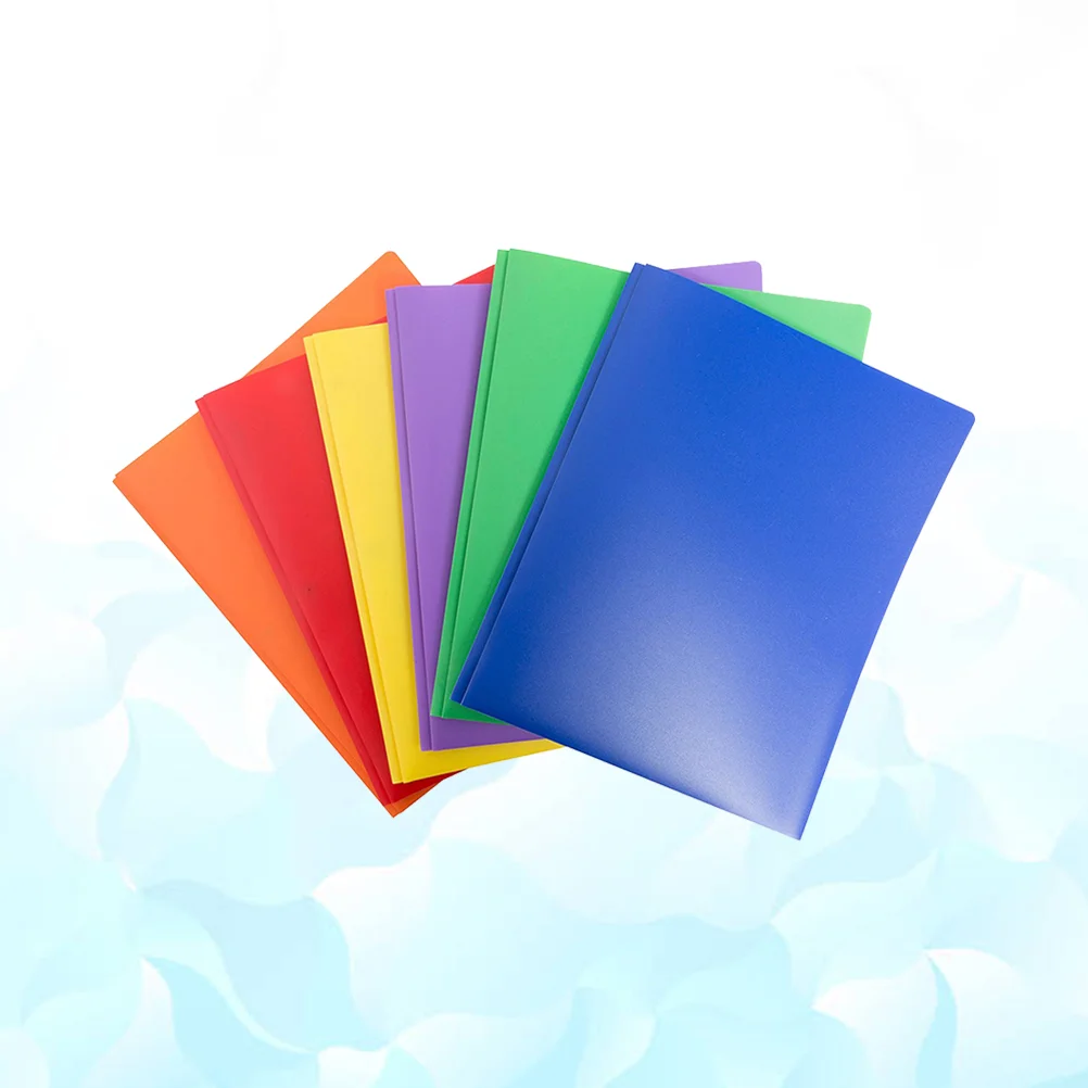 

6pcs File Folder Presentation Folder A4 Document Holder Office School Supplies