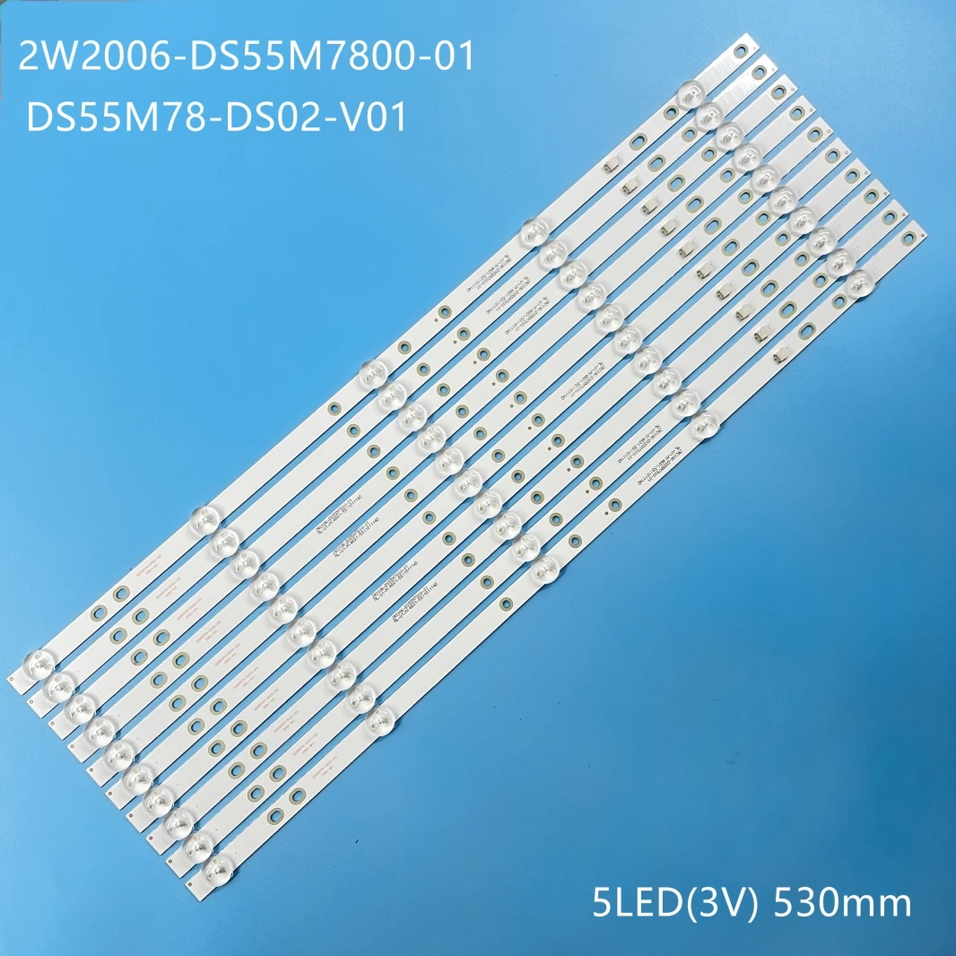 

Светодиодная подсветка для Baird ti5510d, BBK 55lex-5039/tf2c, 55lex-6027/uts2c, 55lex-6039/uts2c DS55M78-DS02-V01 DSBJ-WG