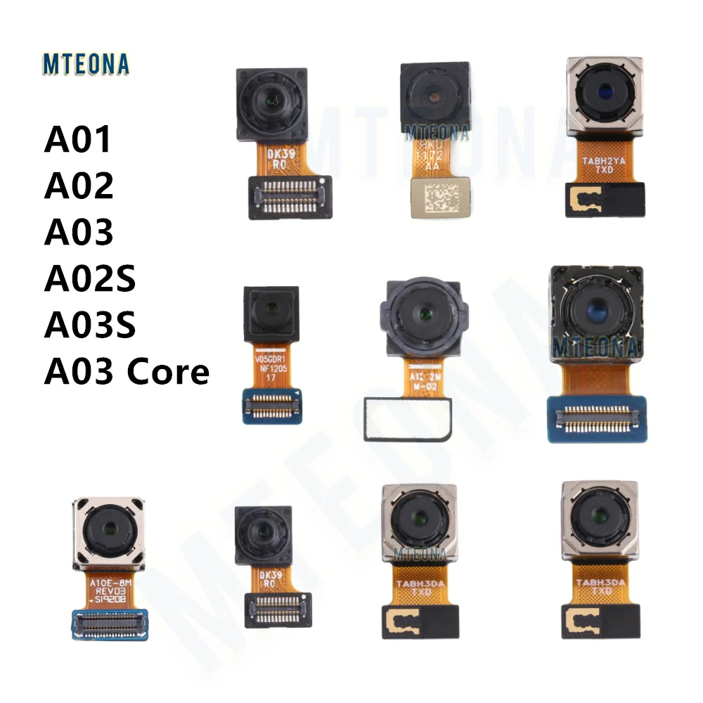

Оригинал для Samsung Galaxy A01 A02 A03 A02s A03s A03 Core маленькая фронтальная камера большая Задняя Основная камера гибкий кабель