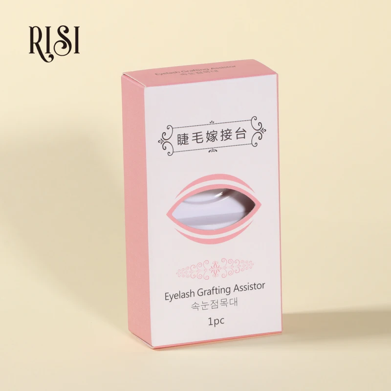 

RISI Lash Grafting Practice Tray For Eyelash Extension Training Display Cosmetics Eyelash Grafting Assistor Platform Accessories