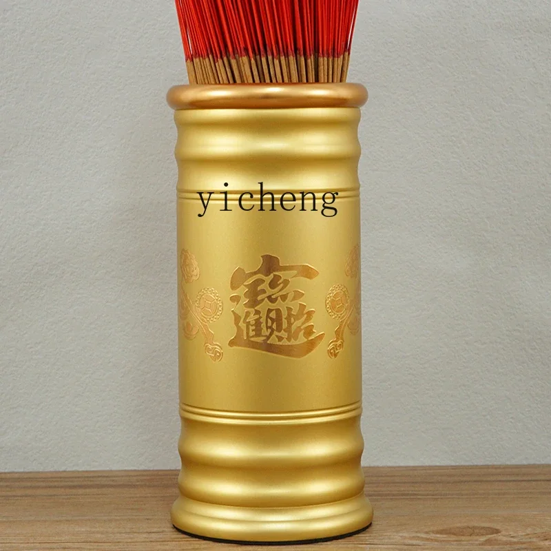 ZC бытовая медная трубка для благовоний Xianjia God of Wealth буддийская посуда