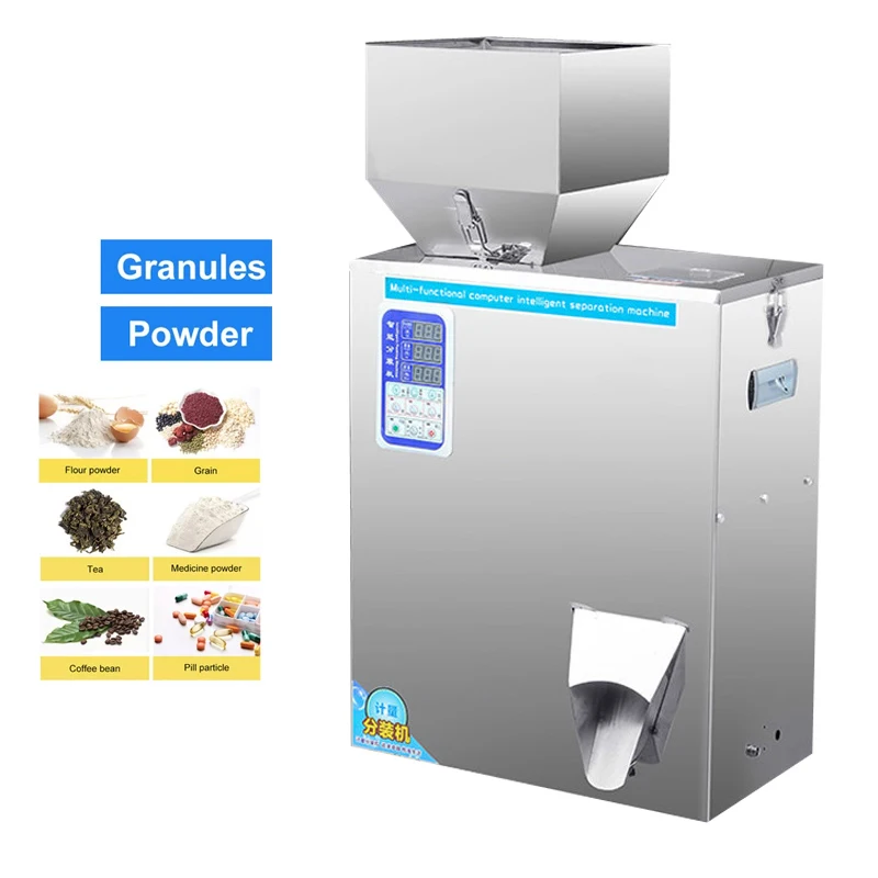 

Granule Powder Filling Machine Automatic Weighing Machine Medlar Packaging Machine for Tea Bean Seed Particle