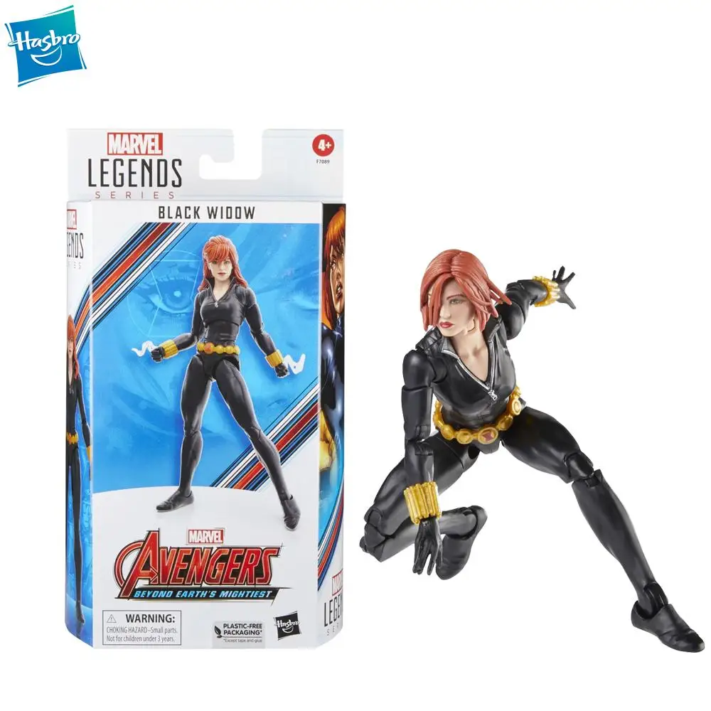 

Оригинальная серия Hasbro Marvel Legends: Черная Вдова, 6 дюймов, экшн-фигурка, коллекционная игрушка, модель для мальчика, подарок на день рождения, новая модель