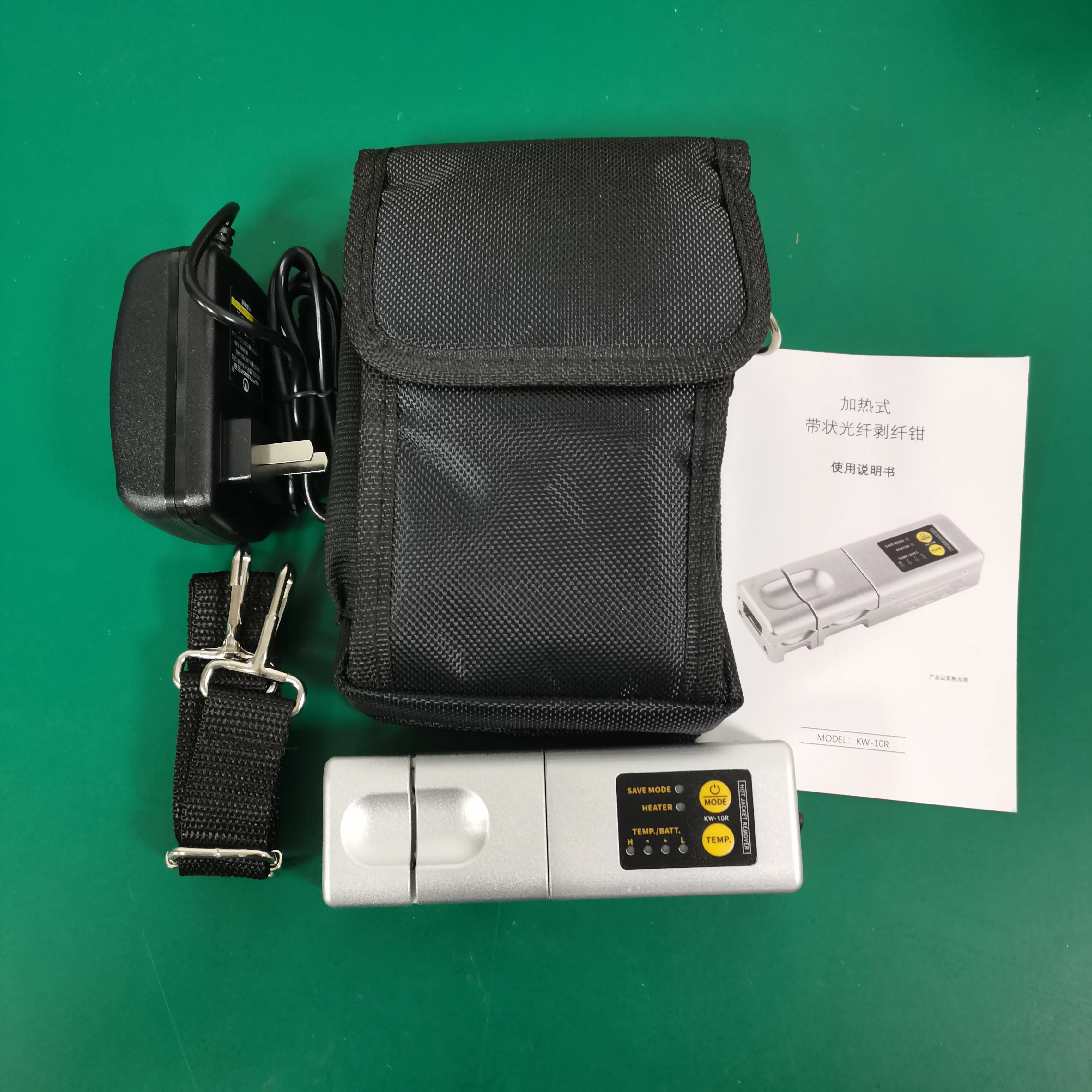 Heated Rbbon Fiber Stripping Pliers 2-12 Core Ribbon Fiber Thermal Stripping Pliers Coating Fast Thermal Stripper KW-10R