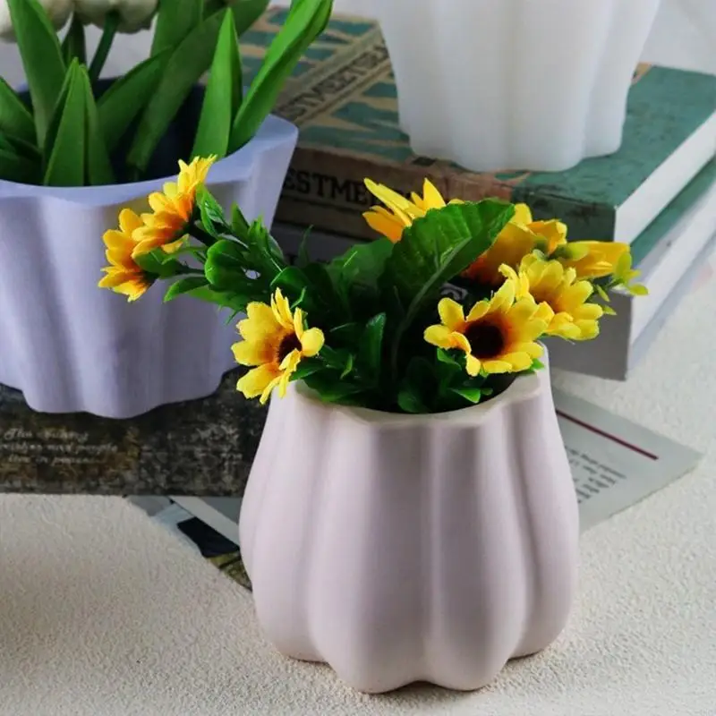 Кружев шнур с волнкой цветочной сеялки Силиконовая плесень бетонная цементная