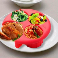 meal measure portion control cooking tools lose weight keep fit tool kitchen food eco friendly plate dinnerware sets