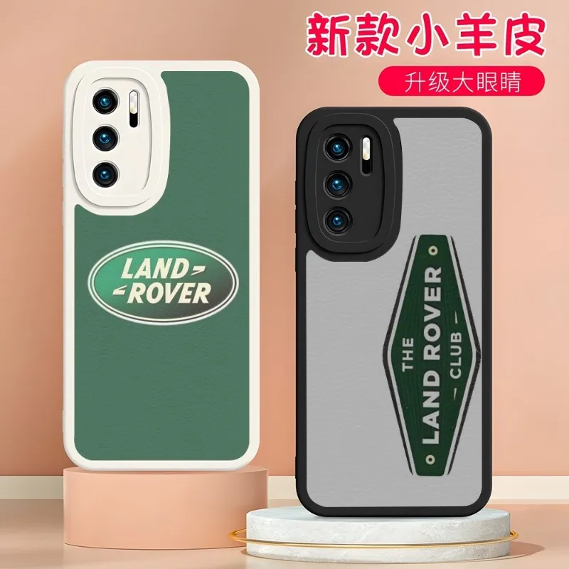 

Land Rover Car Phone Case FOR Oppo A52 A55 A57 A92 A93 A93S A96 REN O5 06 07 08 PRO SE Plus K10 FIND X3 X5 A97 Lambskin