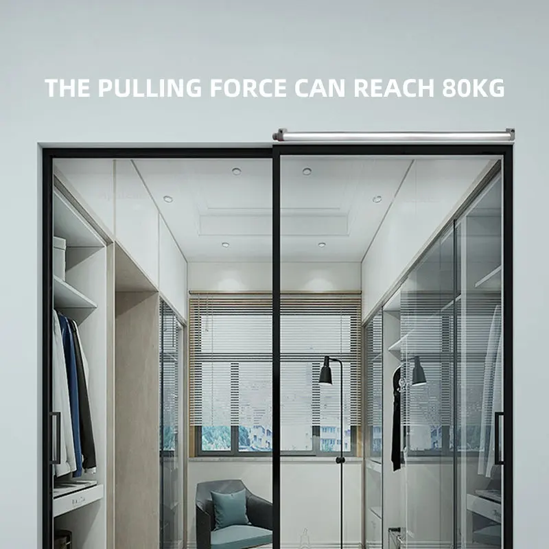 

Автоматические Дверные Доводчики 750-1300 мм для раздвижных дверей, раздвижных дверей для балкона, кухни, буферное закрывающее устройство, подходит для ширины двери