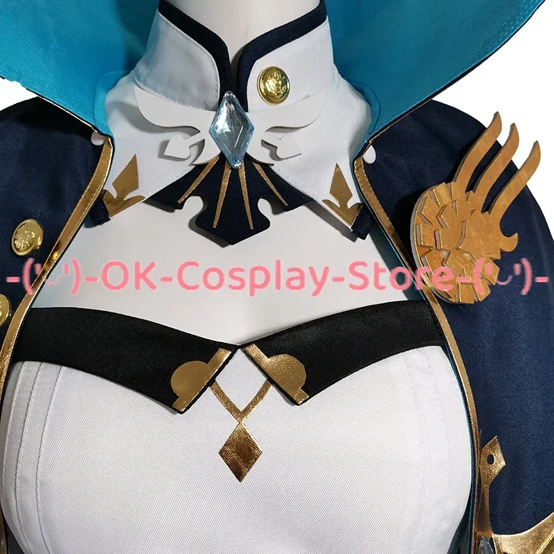 Игровой костюм для косплея Genshin Impact Jean Gunnhildr рыцарская боевая униформа одуванчика