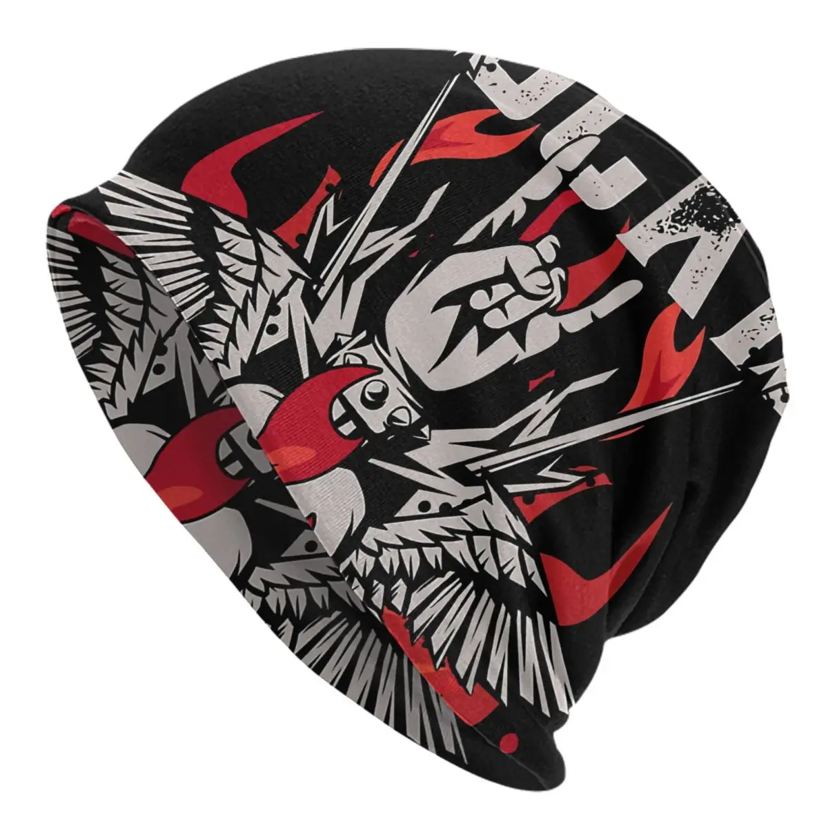 

Шапка никогда не останавливающаяся, Rockin, уличные шапки для мужчин, женщин, мужские черные металлические шапочки, магнитные шапки, хлопковые шапки, головные уборы