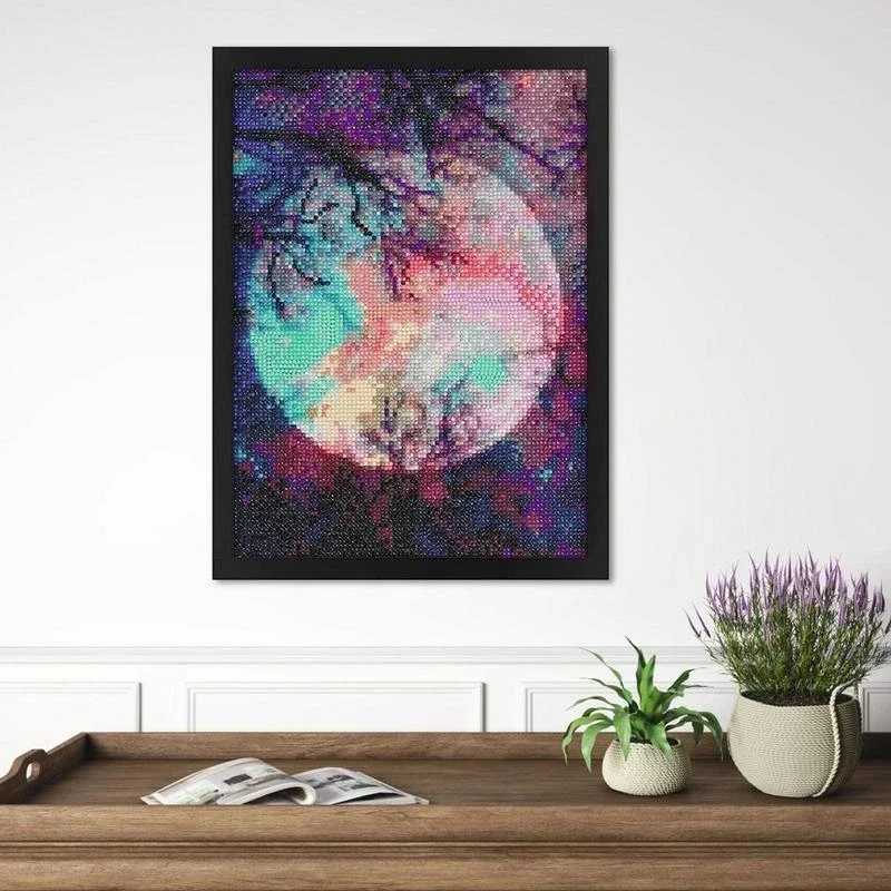 12x16 дюймов магнитные алмазные художественные Рамки самоклеящаяся фоторамка