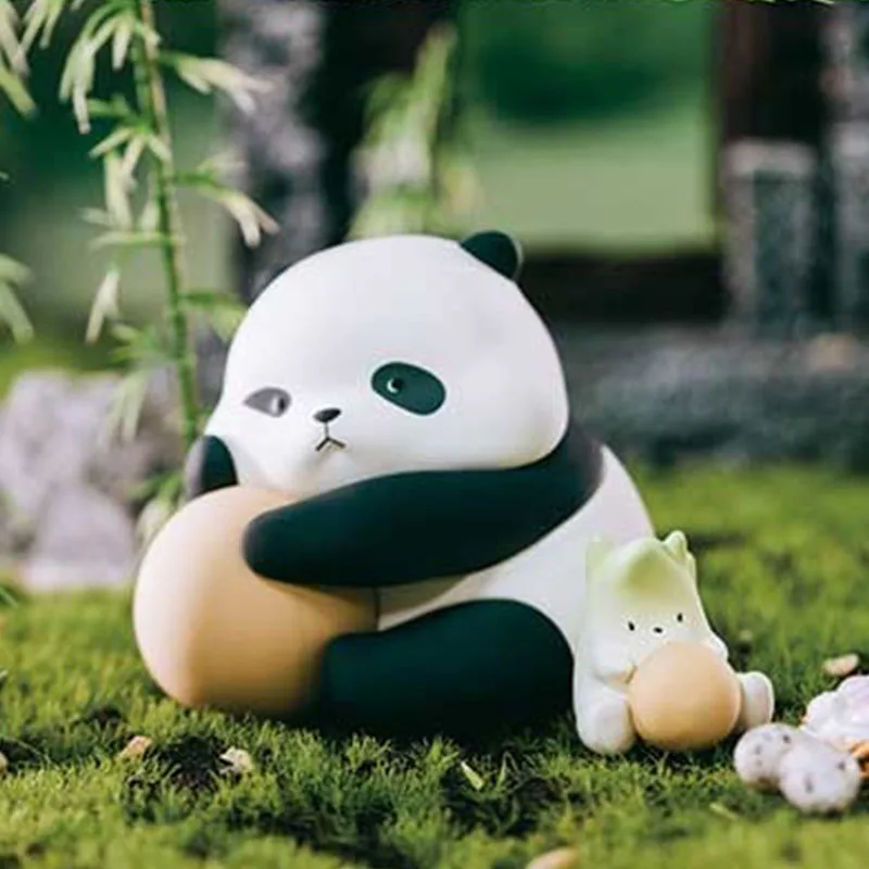 

ACTOYS Wang Dengdeng and Ban Bubu play together series panda blind box kawaii doll cartoon animal birthday gift cute model
